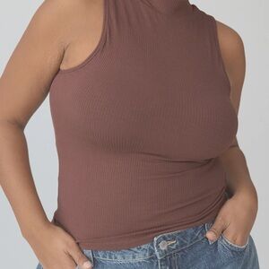 NWT Klassy Network Ribbed mock neck full length